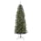 6.5ft. Pre-Lit Dumont Pencil Artificial Christmas Tree, Soft White LED Lights